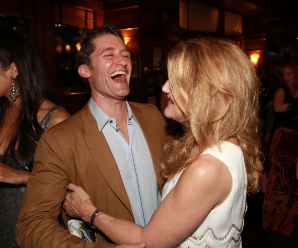 Matthew Morrison and cast member Victoria Clark 
 Photo