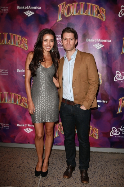 Renee Puente and actor Matthew Morrison 
 Photo