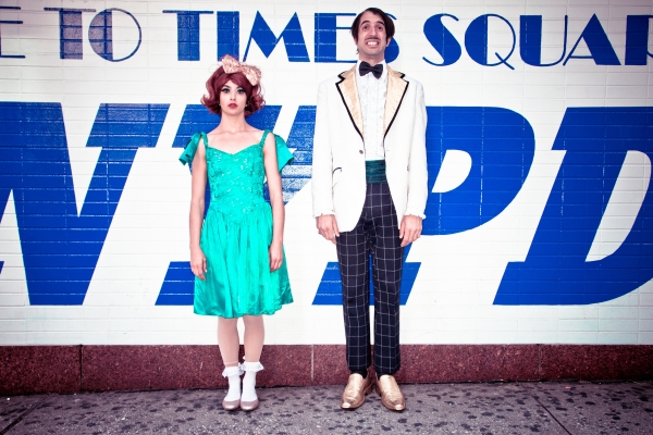 Photo Flash: Spiegelworld's Gaz & Penny Visit NYC; EMPIRE Begins Previews 5/22 