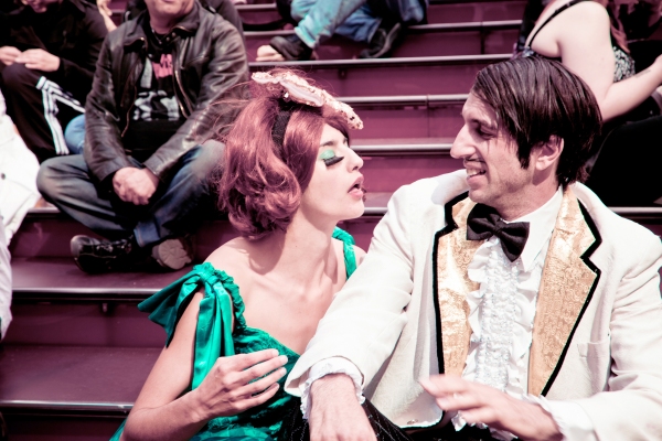Photo Flash: Spiegelworld's Gaz & Penny Visit NYC; EMPIRE Begins Previews 5/22 Image
