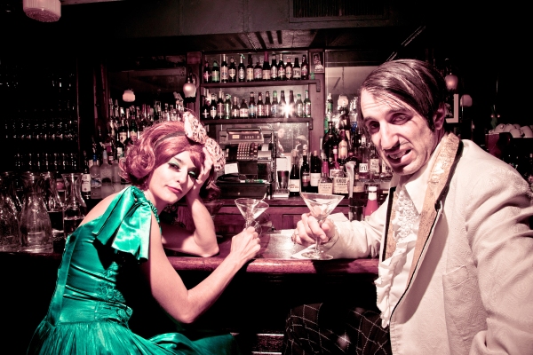 Photo Flash: Spiegelworld's Gaz & Penny Visit NYC; EMPIRE Begins Previews 5/22 Image