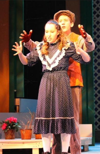 Lilli Jacobs (Mary) and Patrick McGee (Dickon) Photo
