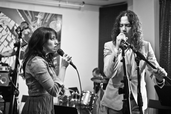 Photo Coverage: Rachel Potter and Constantine Maroulis Prep for Joe's Pub Concert! Image