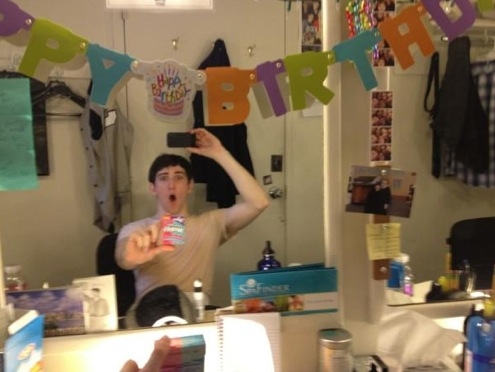 Photo Flash: Stars of NEWSIES, ONCE, GODSPELL and More Tweet Saturday Intermission Pics - Updated!  Image
