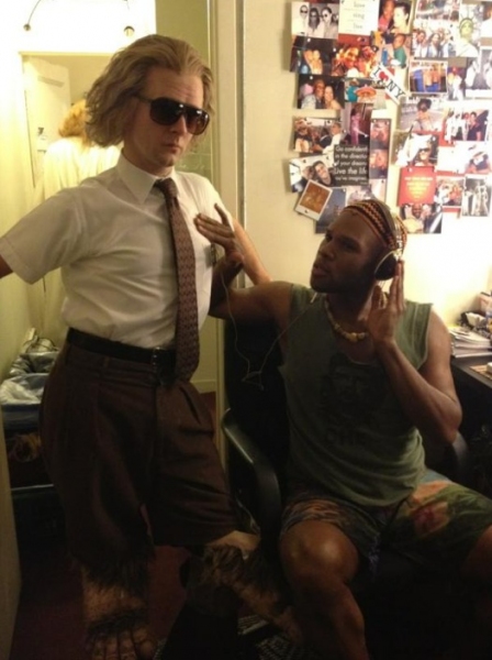 Photo Flash: Stars of NEWSIES, ONCE, GODSPELL and More Tweet Saturday Intermission Pics - Updated!  Image