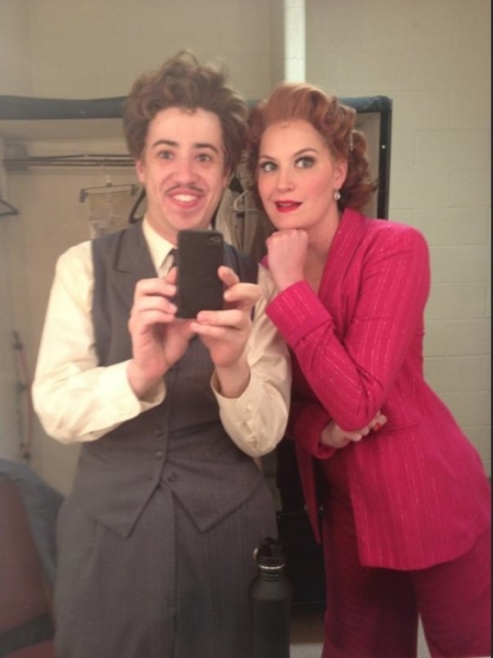 Photo Flash: Stars of NEWSIES, ONCE, GODSPELL and More Tweet Saturday Intermission Pics - Updated!  Image