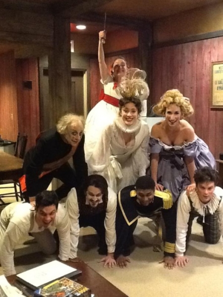 Photo Flash: Stars of EVITA, INTO THE WOODS, STARCATCHER et al. Tweet Saturday Intermission - New Pics! Image