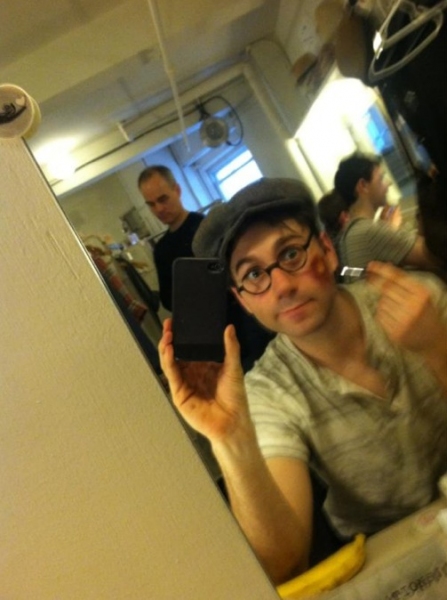Photo Flash: Broadway Stars Max Von Essen, Steve Kazee et al. Tweet Saturday Intermission - All the Photos! Image