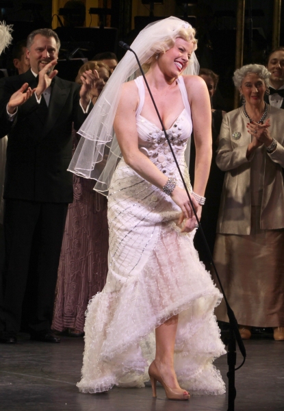 Photo Coverage: Megan Hilty & Rachel York in The GENTLEMEN PREFER BLONDES Curtain Call Image