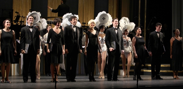 Photo Coverage: Megan Hilty & Rachel York in The GENTLEMEN PREFER BLONDES Curtain Call Image