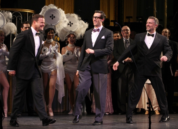 Photo Coverage: Megan Hilty & Rachel York in The GENTLEMEN PREFER BLONDES Curtain Call Image
