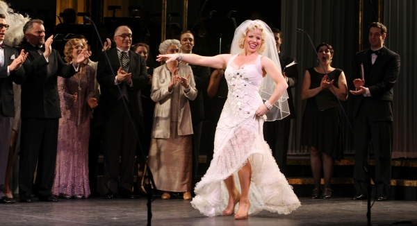 Photo Coverage: Megan Hilty & Rachel York in The GENTLEMEN PREFER BLONDES Curtain Call Image