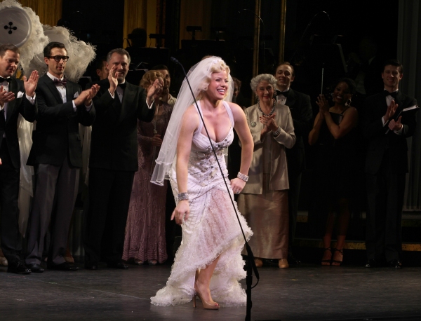 Photo Coverage: Megan Hilty & Rachel York in The GENTLEMEN PREFER BLONDES Curtain Call Image