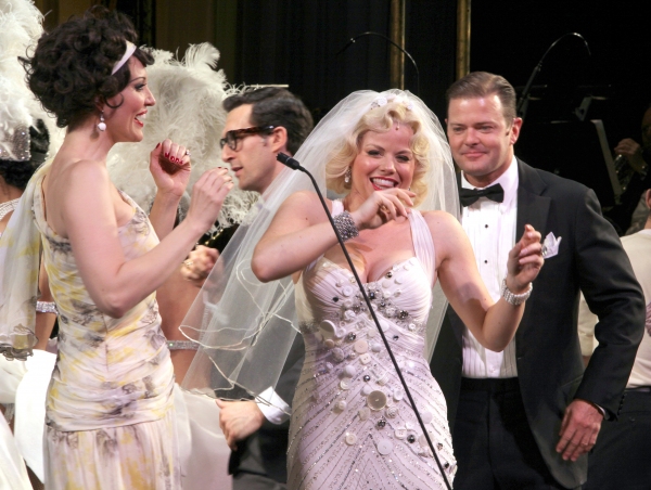 Photo Coverage: Megan Hilty & Rachel York in The GENTLEMEN PREFER BLONDES Curtain Call Image