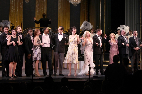 Photo Coverage: Megan Hilty & Rachel York in The GENTLEMEN PREFER BLONDES Curtain Call Image