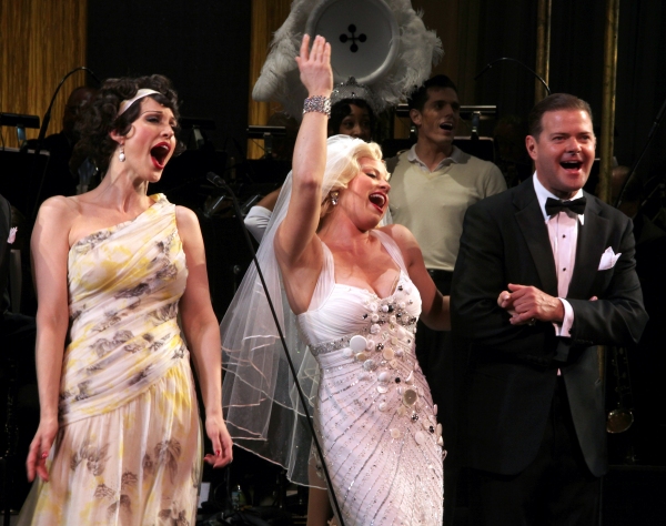 Photo Coverage: Megan Hilty & Rachel York in The GENTLEMEN PREFER BLONDES Curtain Call Image