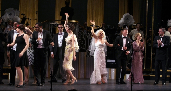 Photo Coverage: Megan Hilty & Rachel York in The GENTLEMEN PREFER BLONDES Curtain Call Image