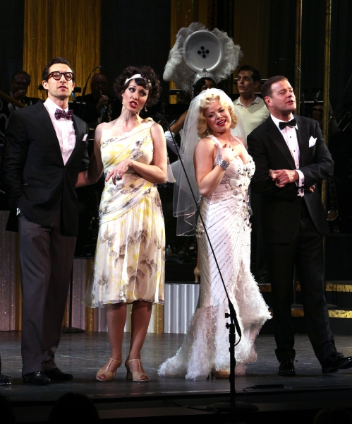 Photo Coverage: Megan Hilty & Rachel York in The GENTLEMEN PREFER BLONDES Curtain Call Image