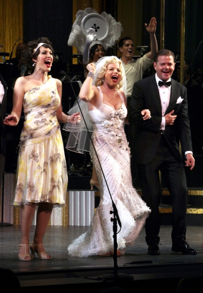 Photo Coverage: Megan Hilty & Rachel York in The GENTLEMEN PREFER BLONDES Curtain Call Image