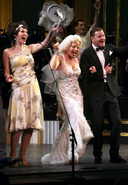 Photo Coverage: Megan Hilty & Rachel York in The GENTLEMEN PREFER BLONDES Curtain Call Image