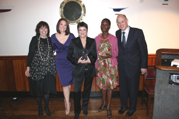 Photo Flash: Peter C. Alderman Foundation Honors Playwright Eve Ensler Image