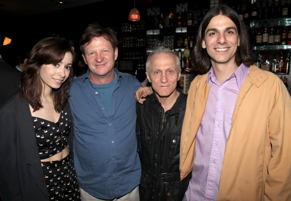 The Cast of 'ONCE" : Cristin Milioti, Andy Taylor, David Patrick Kelly & Lucas Papael Photo