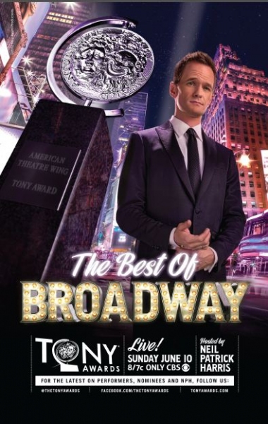 Photo Flash: 2012 Tony Poster Artwork with Neil Patrick Harris Revealed! Image