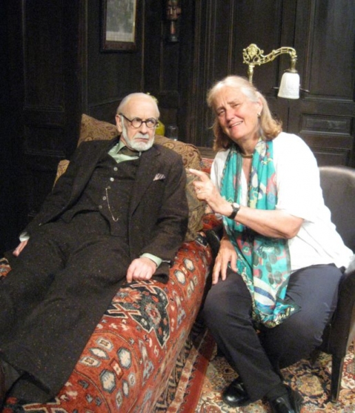 Photo Flash: Moms Stretch Out on Freud's Couch at FREUD'S LAST SESSION, 5/13 Image