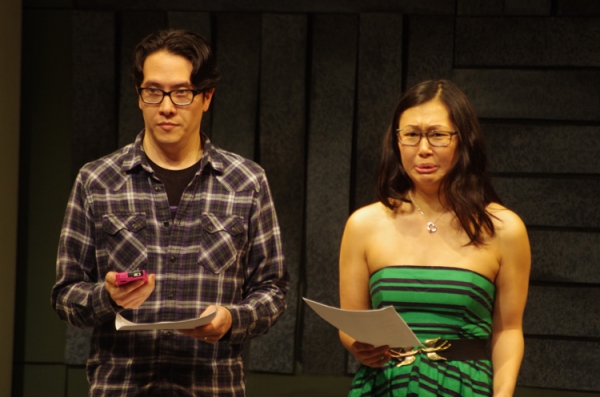 Photo Flash: Asian And...'s RIGHT HERE WRITE NOW at Cherry Lane Theater - Eugene Oh, Diane Phelan, Matt Park & More 