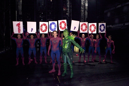 Photo Flash: SPIDER-MAN Welcomes 1,000,000th Audience Member Image