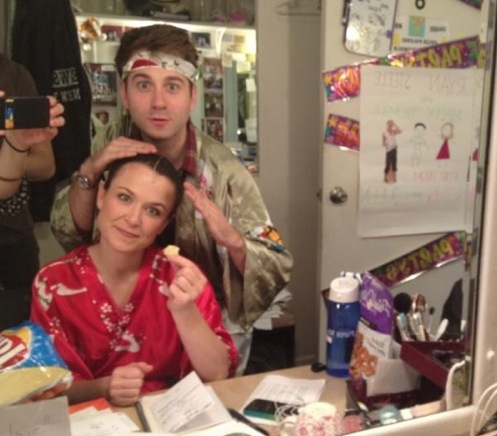 Photo Flash: New Saturday Intermission Pics - HOW TO SUCCEED, NEWSIES, BOOK OF MORMON and More! Image