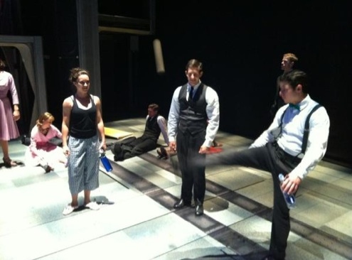 Photo Flash: New Saturday Intermission Pics - HOW TO SUCCEED, NEWSIES, BOOK OF MORMON and More! Image