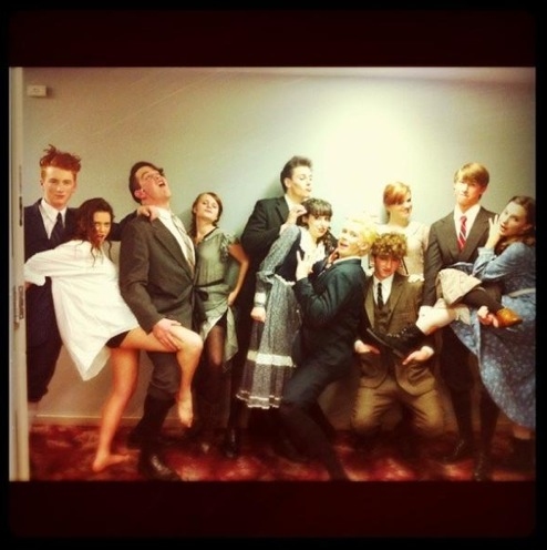 Photo Flash: New Saturday Intermission Pics - HOW TO SUCCEED, NEWSIES, BOOK OF MORMON and More! Image