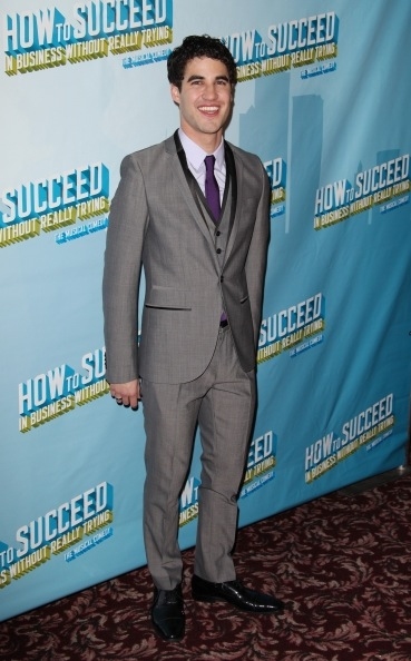 Darren Criss at his HOW TO SUCCEED debut Photo