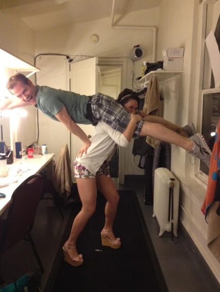 Photo Flash: Evening Saturday Intermission Pic Round-Up - Ricky Martin, NEWSIES and More! Image
