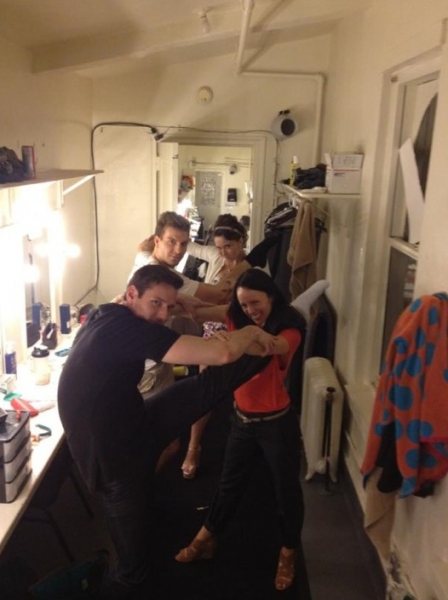 Photo Flash: Evening Saturday Intermission Pic Round-Up - Ricky Martin, NEWSIES and More! Image