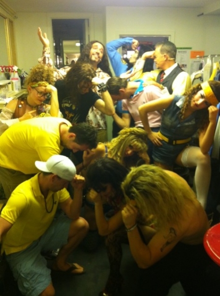 Photo Flash: Evening Saturday Intermission Pic Round-Up - Ricky Martin, NEWSIES and More! Image