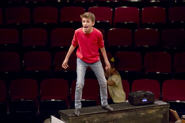 Photo Flash: The 'GODSPELL Cast of 2032' in Rehearsal! Image