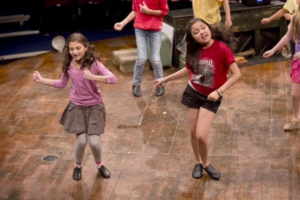 Photo Flash: The 'GODSPELL Cast of 2032' in Rehearsal! Image