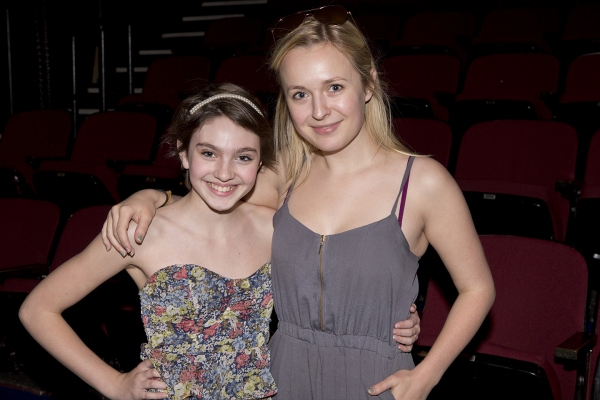 Holly Block (Swing) and Julia Mattison (GODSPELL Dance Captain) Photo