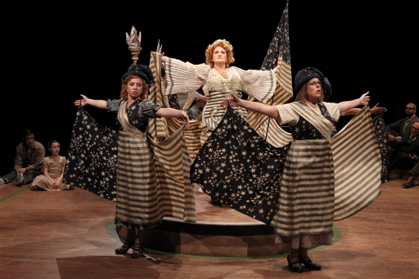 Photo Flash: Kate Baldwin & Burke Moses in Arena Stage's THE MUSIC MAN- Production Shots!  Image