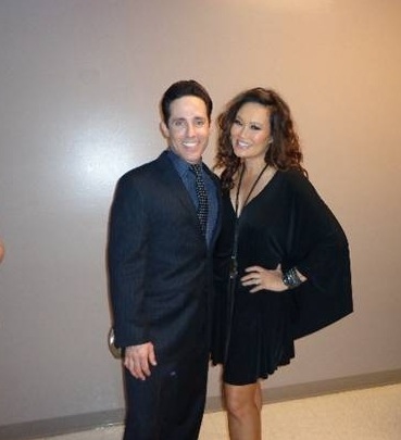 Jersey Boys cast member Jeff Leibow and Tia Carrere Photo