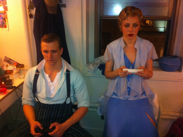Photo Exclusive: Behind-the-Scenes of NICE WORK IF YOU CAN GET IT's Cast Recording Session! Image