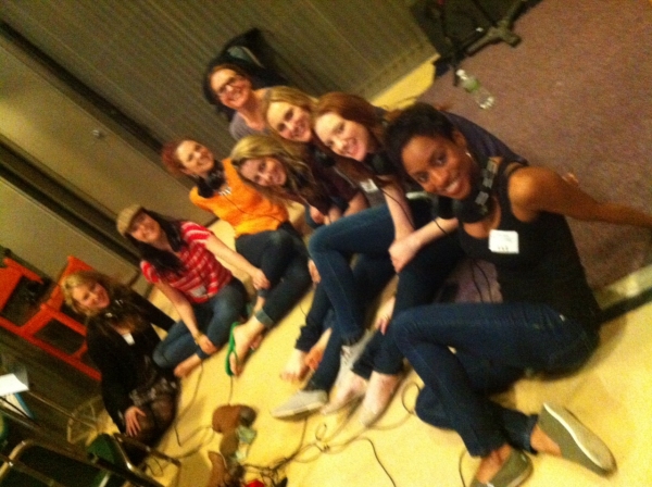 Photo Exclusive: Behind-the-Scenes of NICE WORK IF YOU CAN GET IT's Cast Recording Session! Image