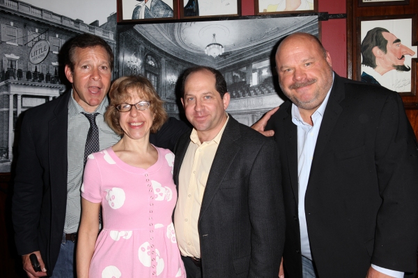 Steve Guttenberg, Jackie Hoffman, Jason Kravits & Kevin Chamberlin  Photo
