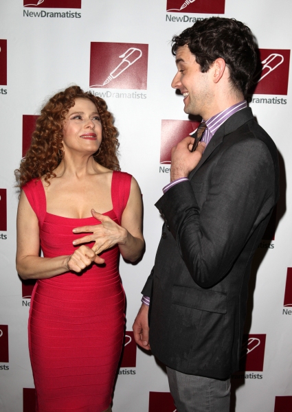 Bernadette Peters & Michael Urie Photo