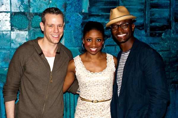 Photo Flash: Taye Diggs Visits MEMPHIS! Image