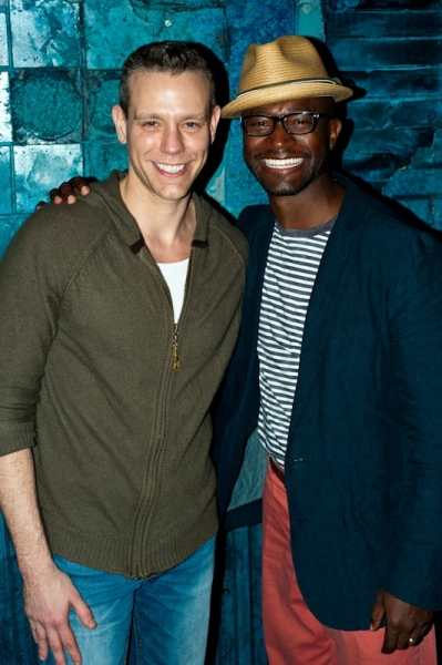 Photo Flash: Taye Diggs Visits MEMPHIS! Image
