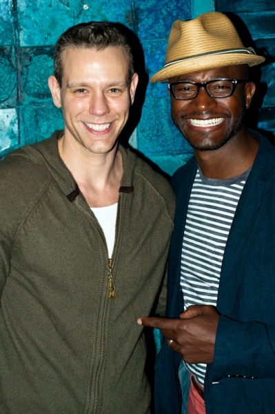 Photo Flash: Taye Diggs Visits MEMPHIS! Image