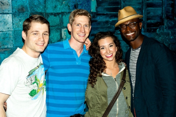 Photo Flash: Taye Diggs Visits MEMPHIS! Image